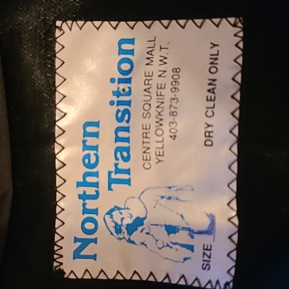 Northern Transition Black Polar Bear Fringe Jacket - Picture 11 of 11